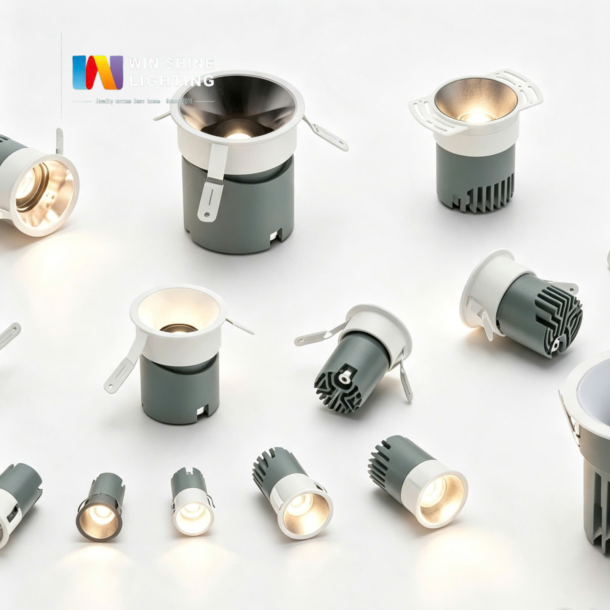 Đen Led Âm Trần Spotlight Winshine lighting 5w,7w,9w,12w-WS-SLAY 2 Đen Led Âm Trần Spotlight Winshine lighting 5w,7w,9w,12w-WS-SLAY - Ảnh 2