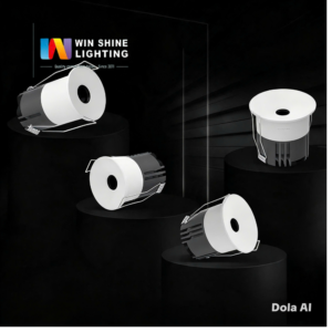 Đèn LED Âm Trần Spotlight Tràn ViềnThương Hiệu Winshine lighting 5w,7w,10w,12w -WS-SLEX
