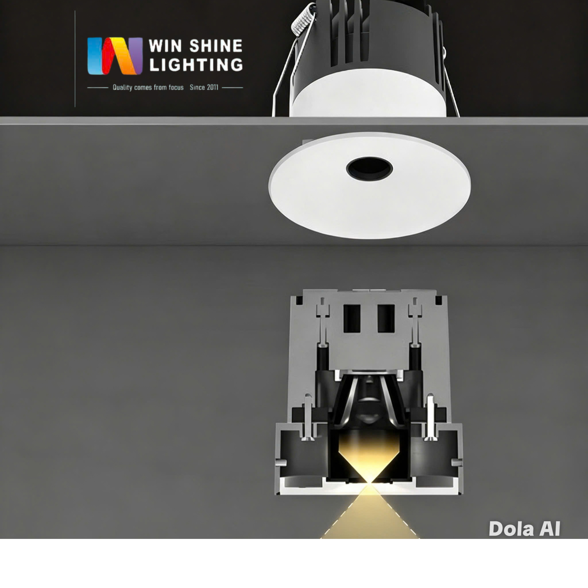 Đèn LED Âm Trần Spotlight Tràn ViềnThương Hiệu Winshine lighting 5w,7w,10w,12w -WS-SLEX 5 Đèn LED Âm Trần Spotlight Tràn ViềnThương Hiệu Winshine lighting 5w,7w,10w,12w -WS-SLEX - Ảnh 4